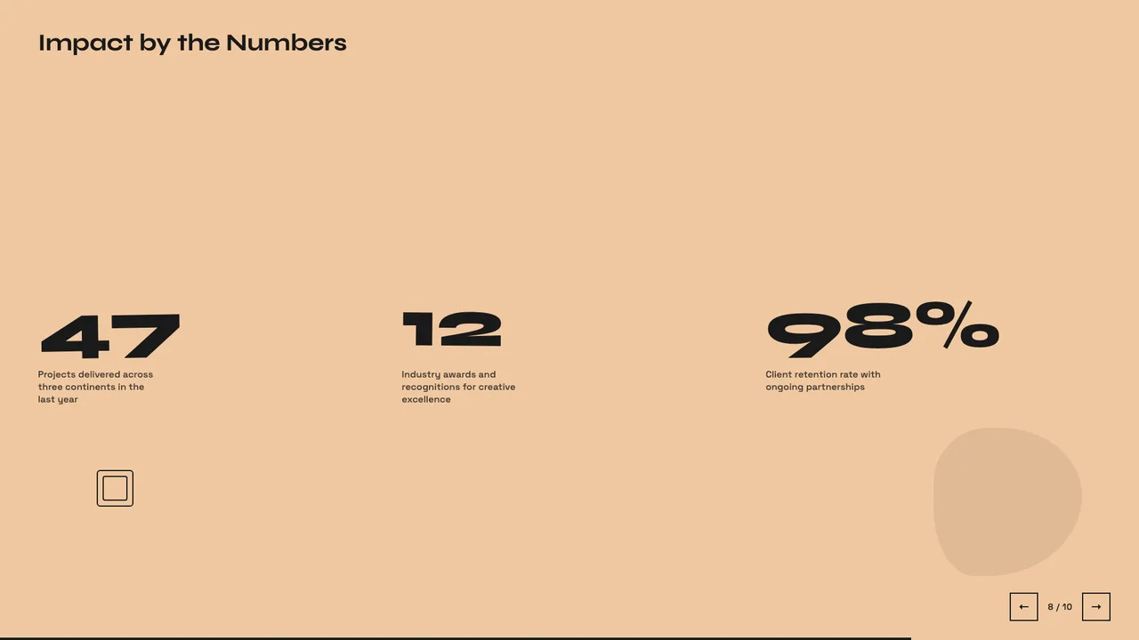 Playful slide preview