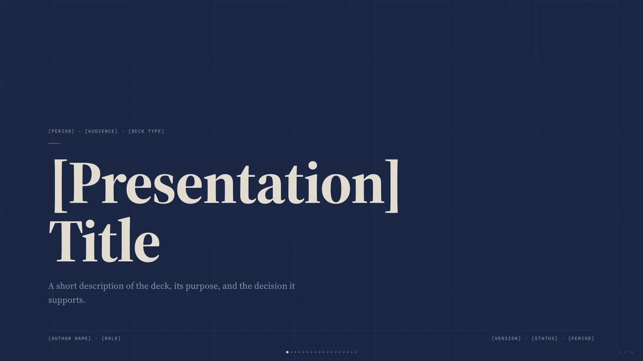 Signal slide preview